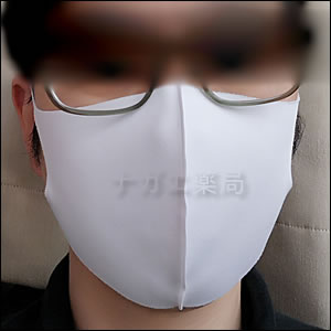 クールマスクの装着イメージ